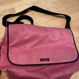 Kate spade pink messenger bag